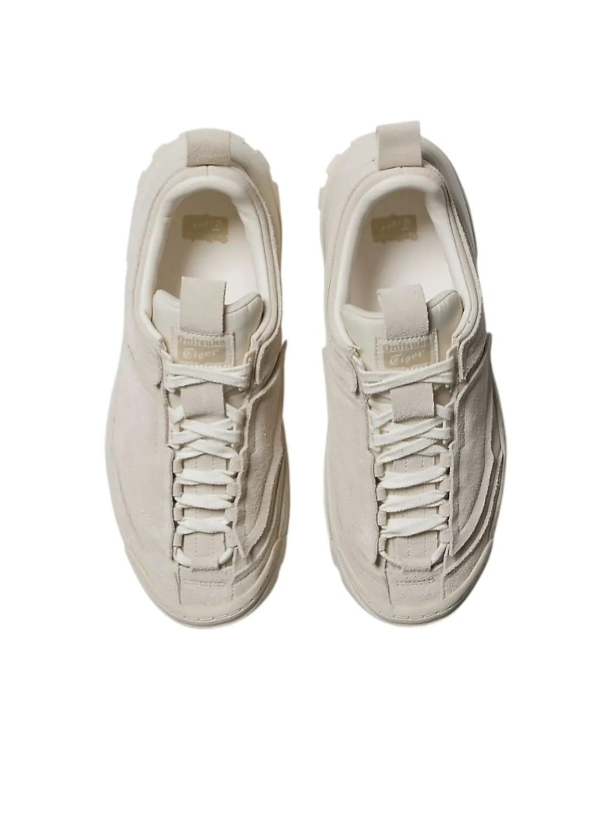 Onitsuka Tiger Chunky Runner Lo 'Cream' — изображение 5 из 7, кремовый/кремовый