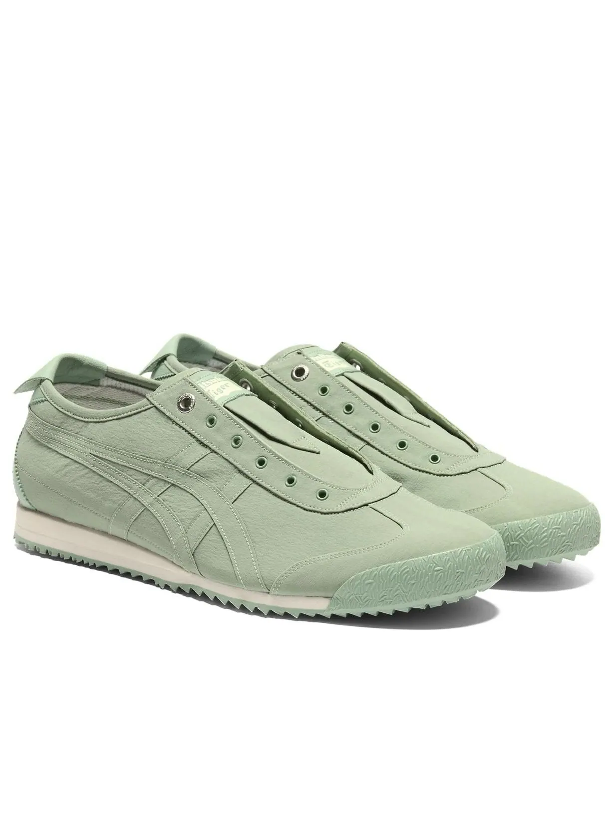 Кроссовки Onitsuka Tiger Mexico 66 SD Slip-On 'Dark Jade' — изображение 3 из 6, зеленый