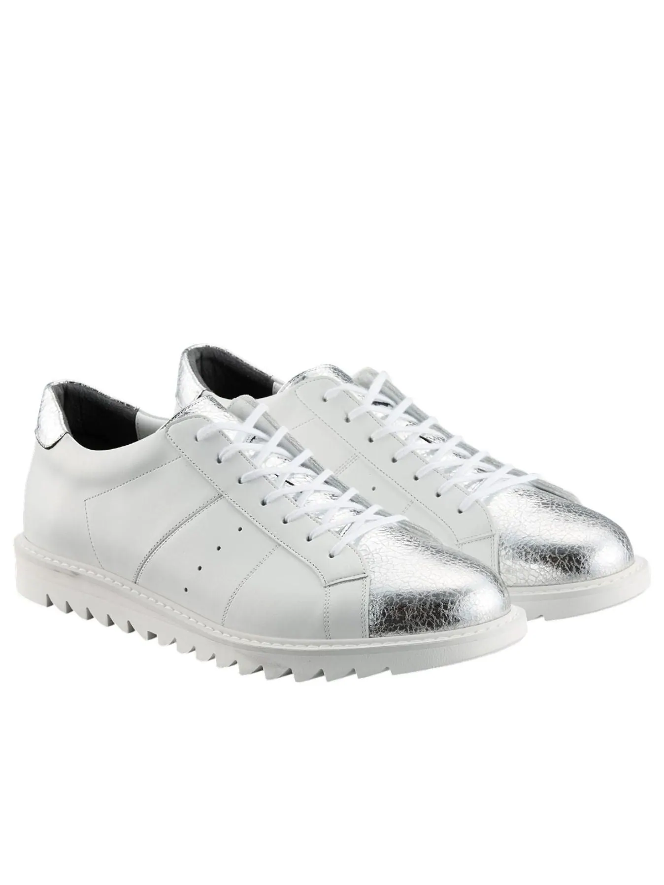 Onitsuka Tiger Court-T 'White Silver' — изображение 2 из 6, белый/серебристый