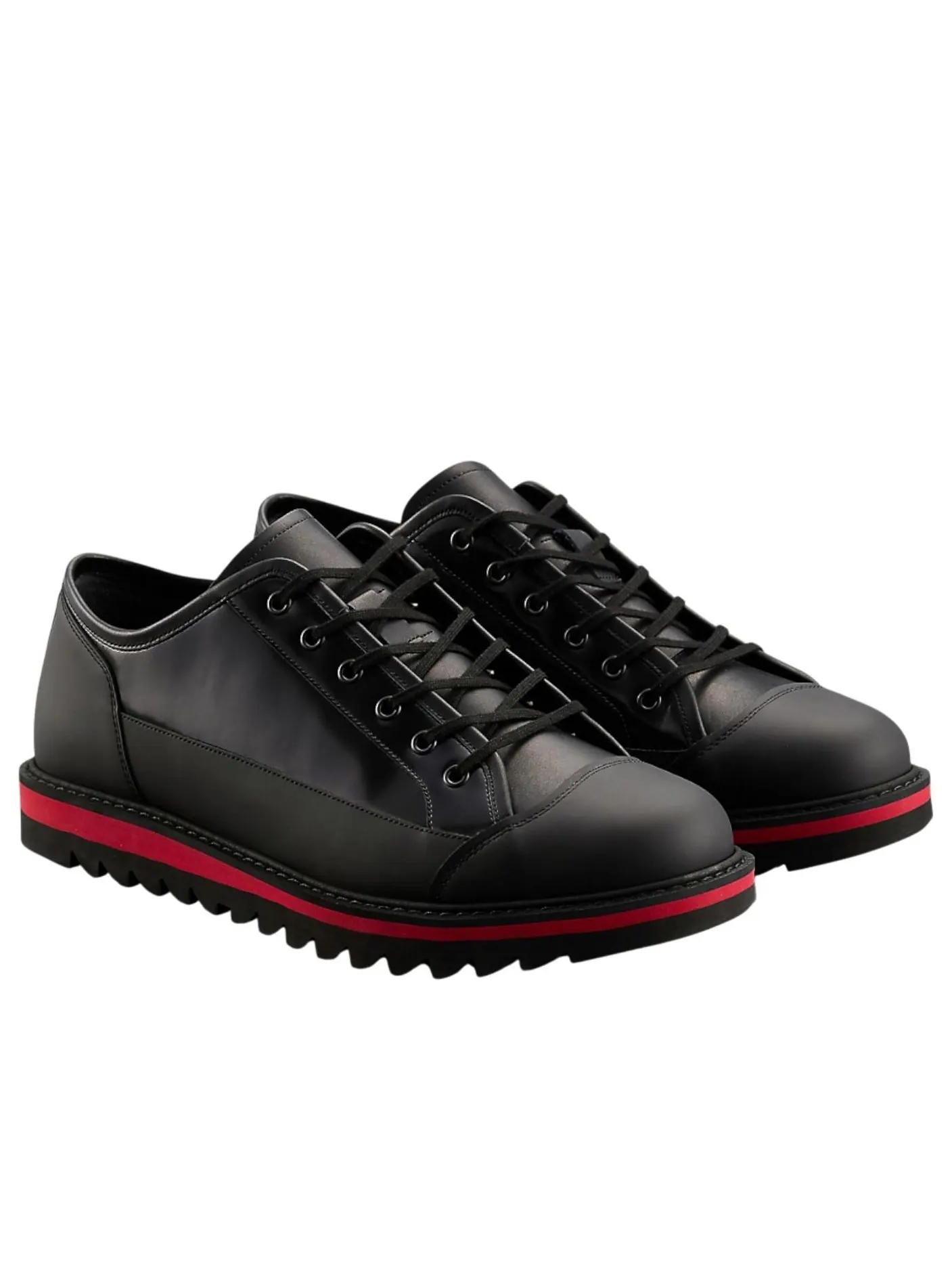 Onitsuka Tiger The Onitsuka Blucher Lo 'Black Classic Red' — изображение 2 из 6