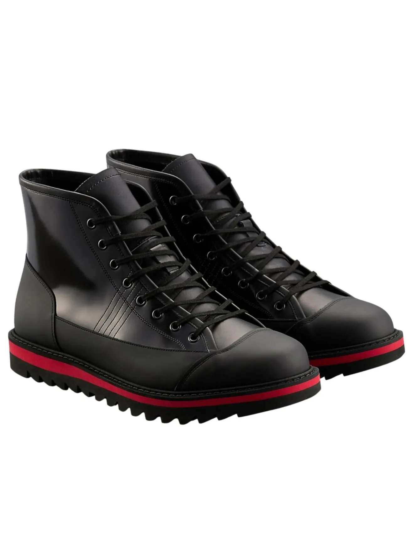 Onitsuka Tiger The Onitsuka Blucher MT 'Black Classic Red' — изображение 3 из 6
