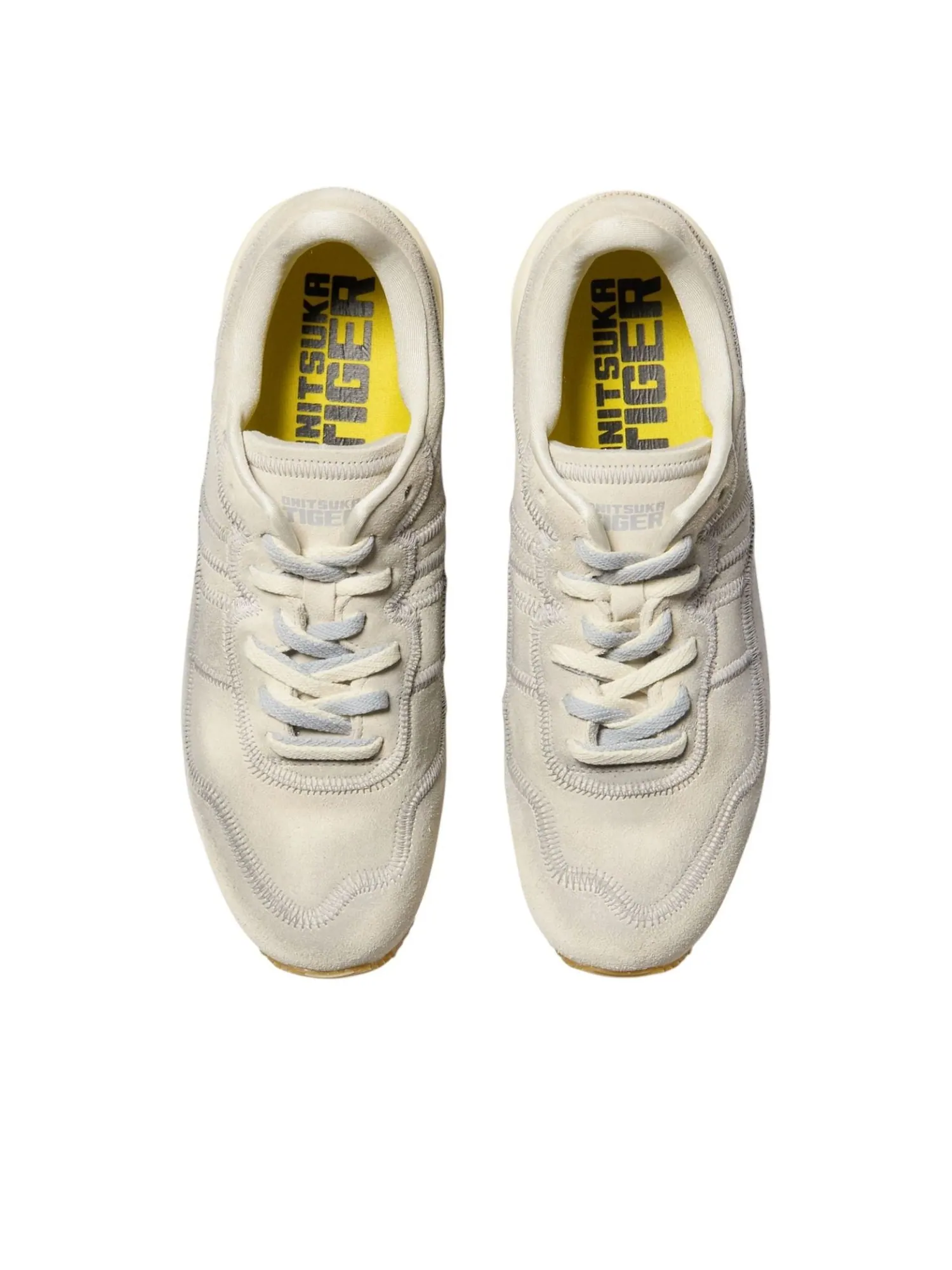 Кроссовки Onitsuka Tiger Tiger Ally Stitch 'Birch Vibrant Yellow' — изображение 3 из 7, бежевый