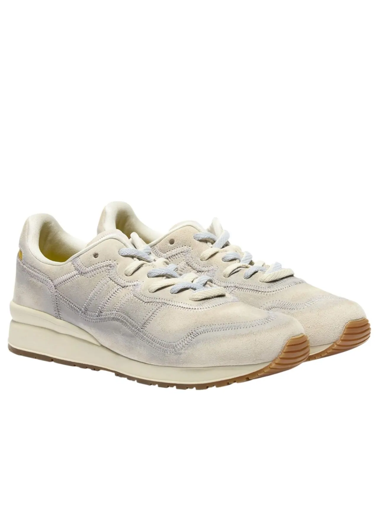 Кроссовки Onitsuka Tiger Tiger Ally Stitch 'Birch Vibrant Yellow' — изображение 7 из 7, бежевый