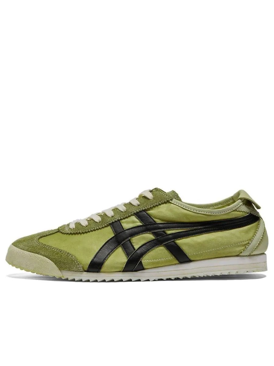 Кроссовки Onitsuka Tiger Mexico 66 NM 'Herbal Garden Black' — изображение 1 из 6, зеленый