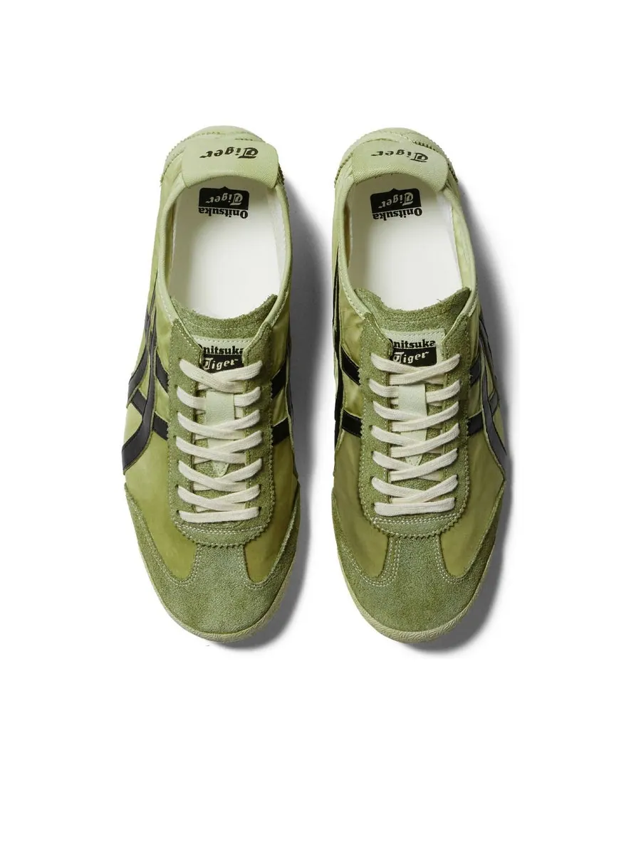 Кроссовки Onitsuka Tiger Mexico 66 NM 'Herbal Garden Black' — изображение 5 из 6, зеленый