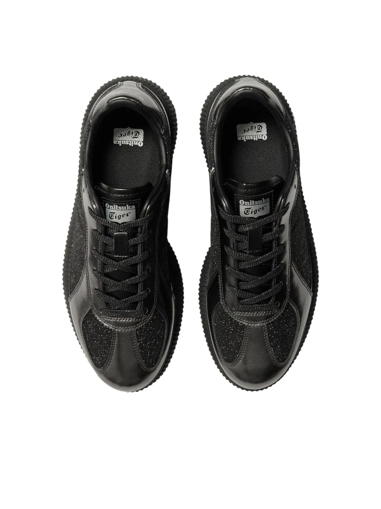 Набор блесток Onitsuka Tiger Deleacity 'Черный оружейный металлик' — изображение 4 из 5, черный//серебристый
