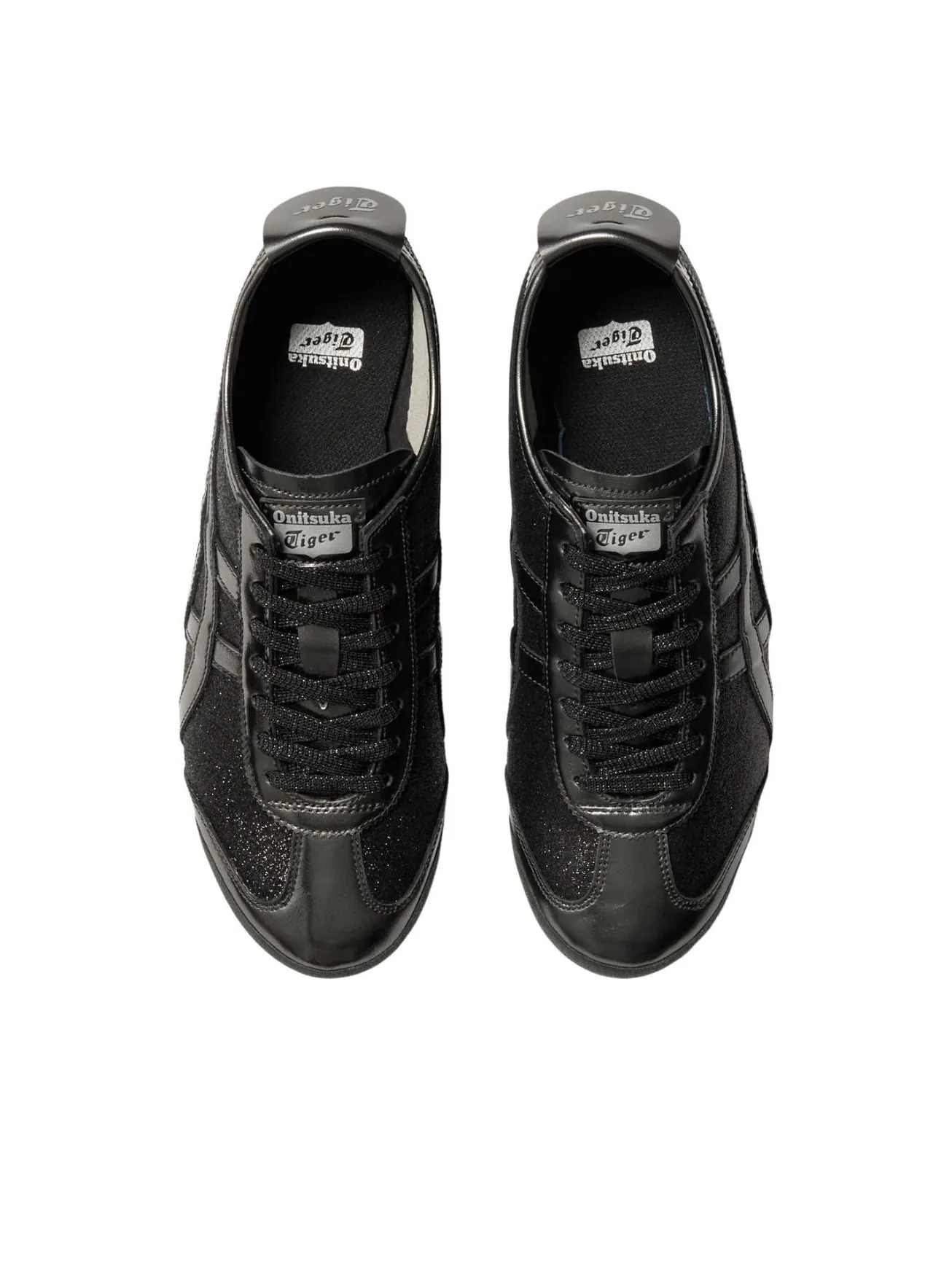Набор блесток Onitsuka Tiger Mexico 66 'Black Gunmetal' — изображение 4 из 5, черный//серебристый