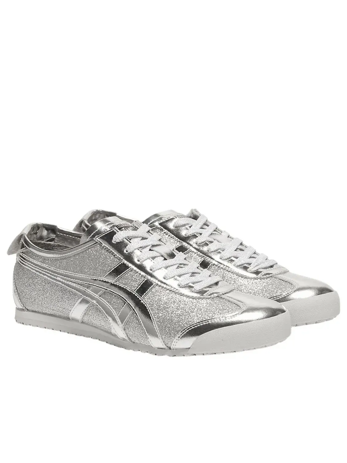 Кроссовки Onitsuka Tiger Mexico 66 'Pure Silver' — изображение 2 из 5, серебряный