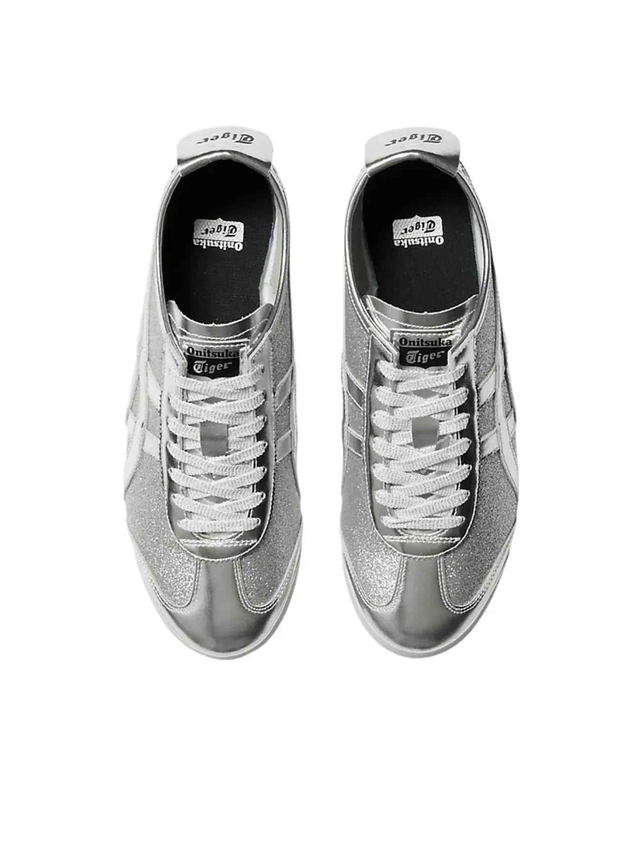 Кроссовки Onitsuka Tiger Mexico 66 'Pure Silver' — изображение 4 из 5, серебряный
