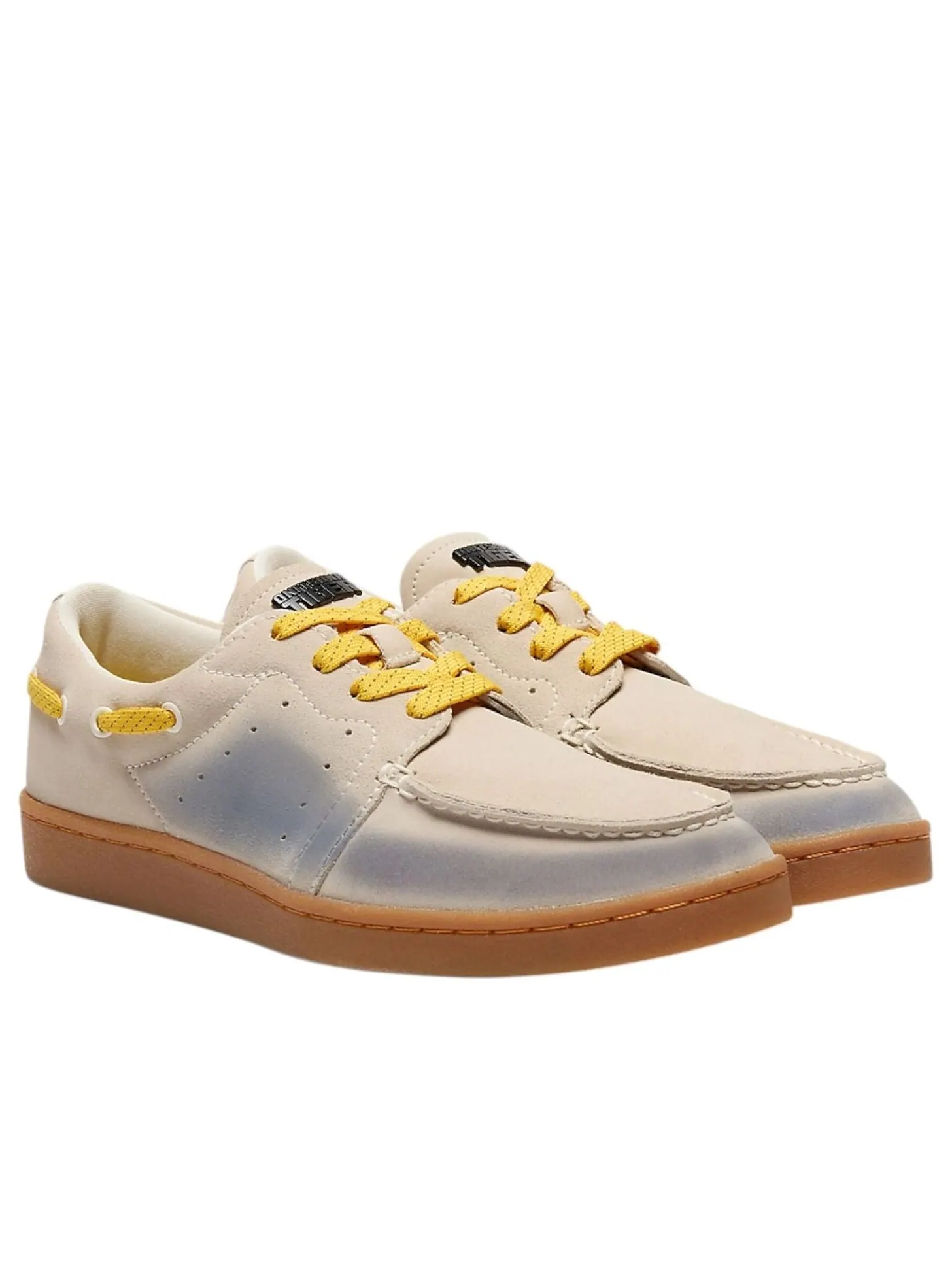 Кроссовки Onitsuka Tiger Tiger Deck 'Birch Safety Yellow' — изображение 3 из 6, бежевый