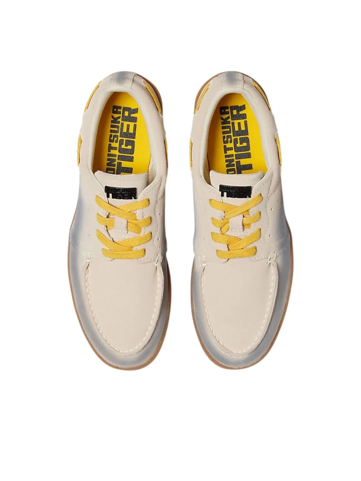 Кроссовки Onitsuka Tiger Tiger Deck 'Birch Safety Yellow' — изображение 5 из 6, бежевый