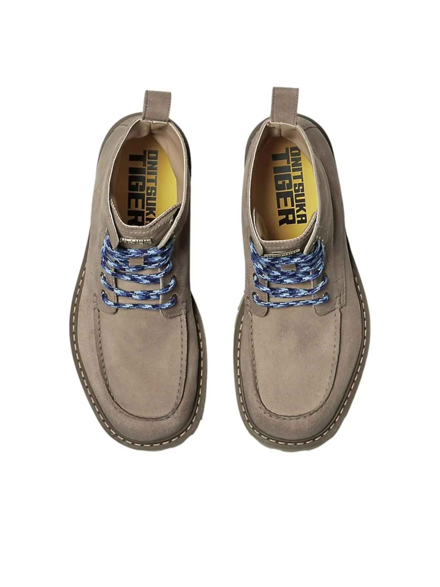 Ботинки Onitsuka Tiger Moc Boots 'Truffle Grey Bronze Green' — изображение 4 из 6, серый