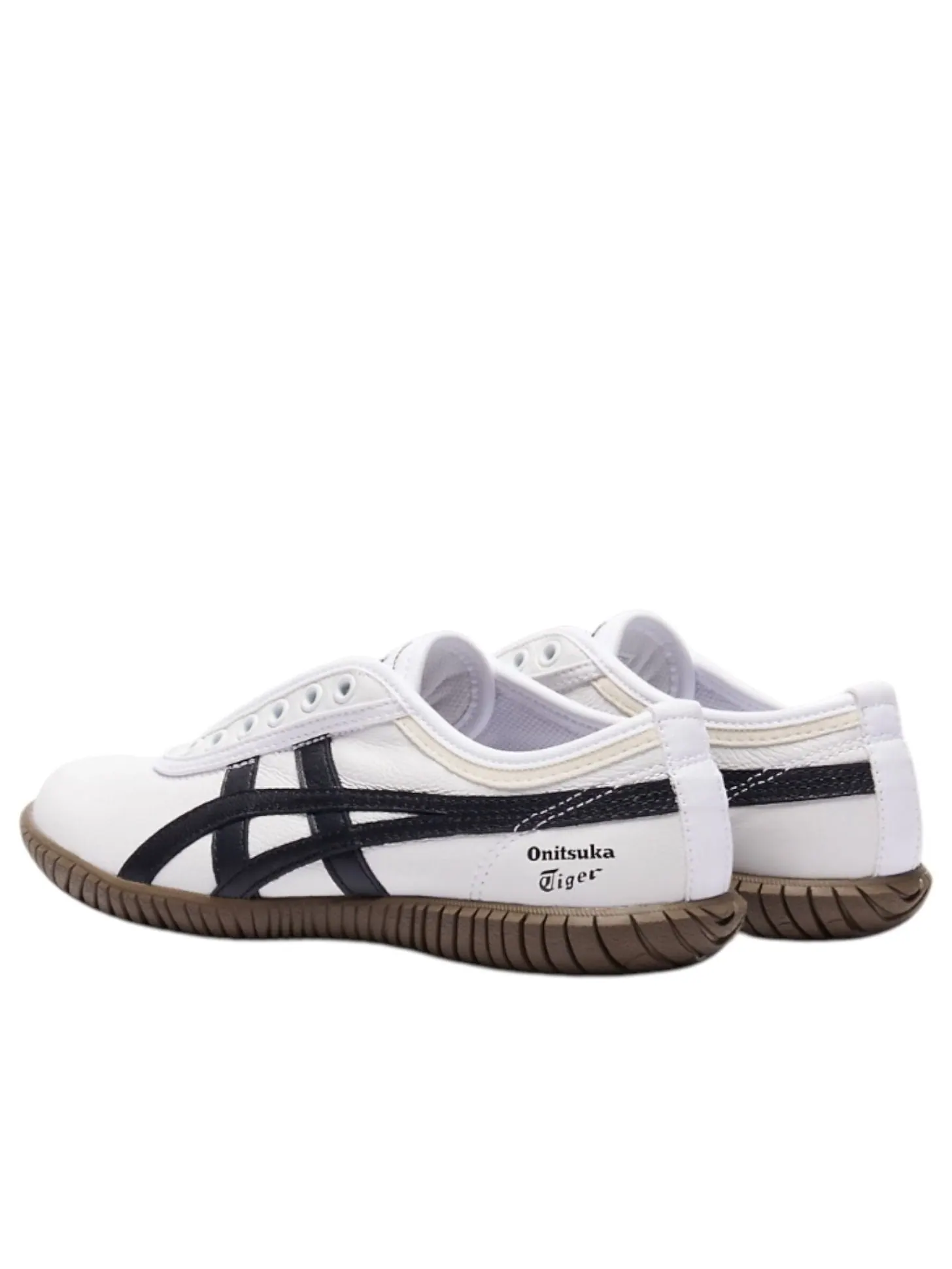Кроссовки Onitsuka Tiger Tsunahiki Slip-On 'White Black' — изображение 3 из 7, белый