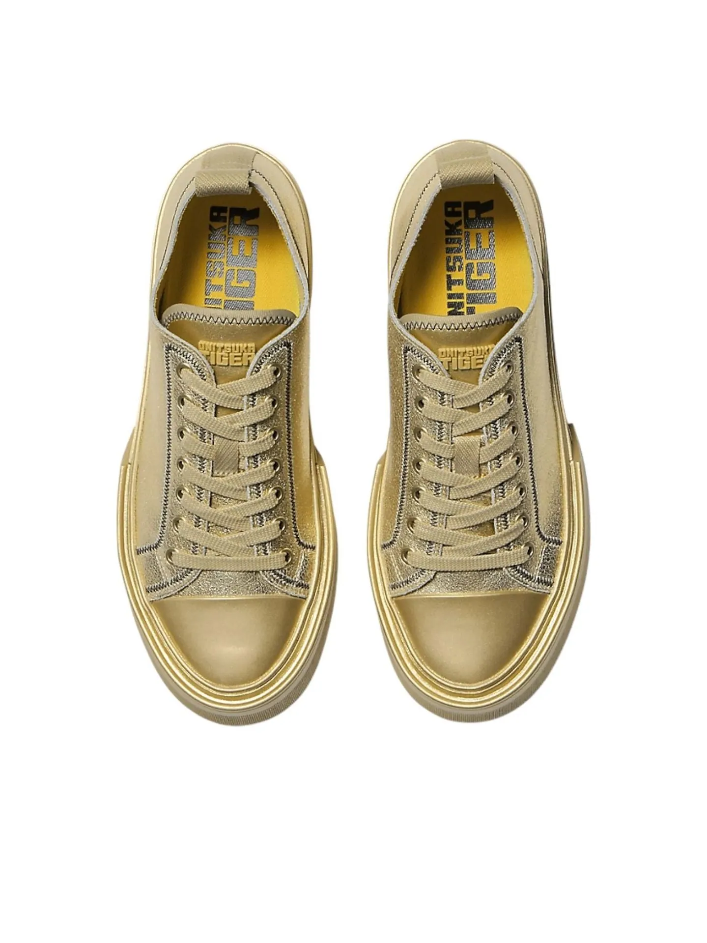 Кросовки Onitsuka Tiger OK A75 Lo 'Gold' — изображение 4 из 6, золото