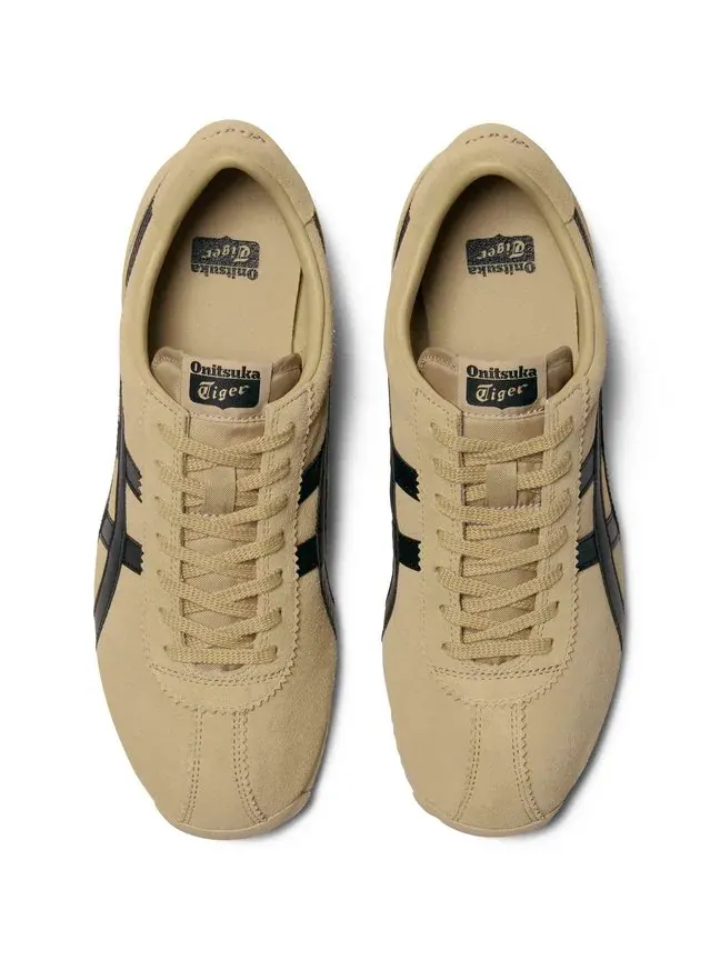 Кроссовки Onitsuka Tiger Corsair — изображение 3 из 4, бежевый/черный