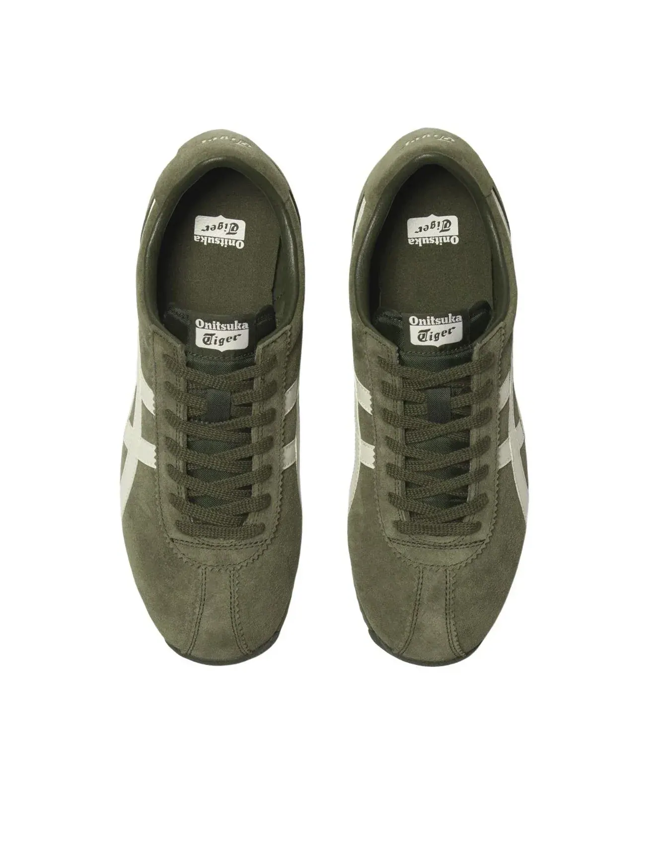Кроссовки Onitsuka Tiger Corsair 'Bronze Green Cream' — изображение 4 из 5, зеленый