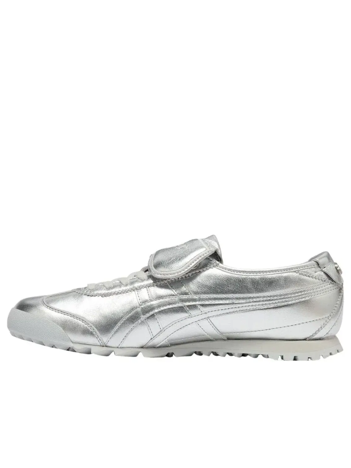 Мужские кроссовки с кожаным верхом Mexico 66 Onitsuka Tiger — изображение 1 из 5, серебряный
