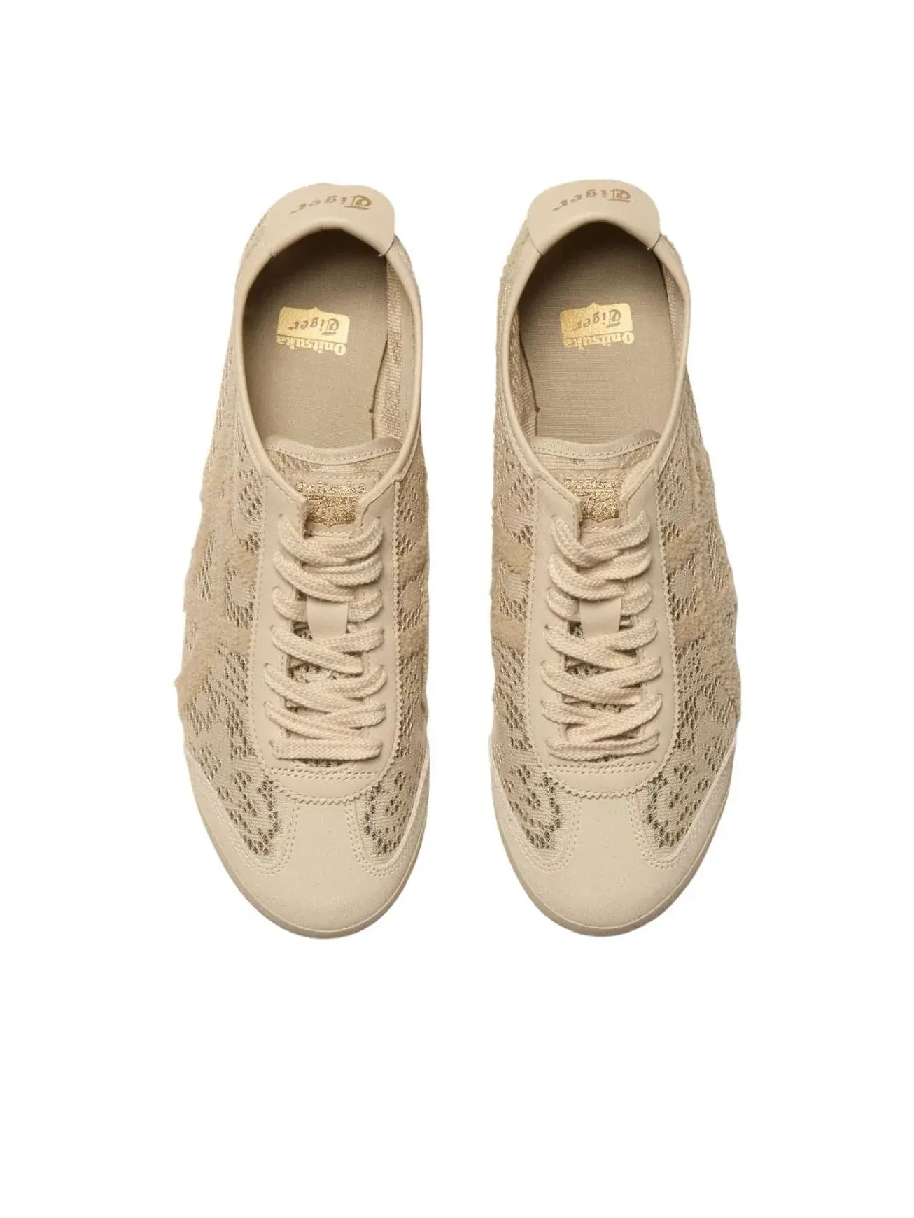 Кроссовки Onitsuka Tiger Mexico 66 Lace 'Beige' — изображение 4 из 5, бежевый