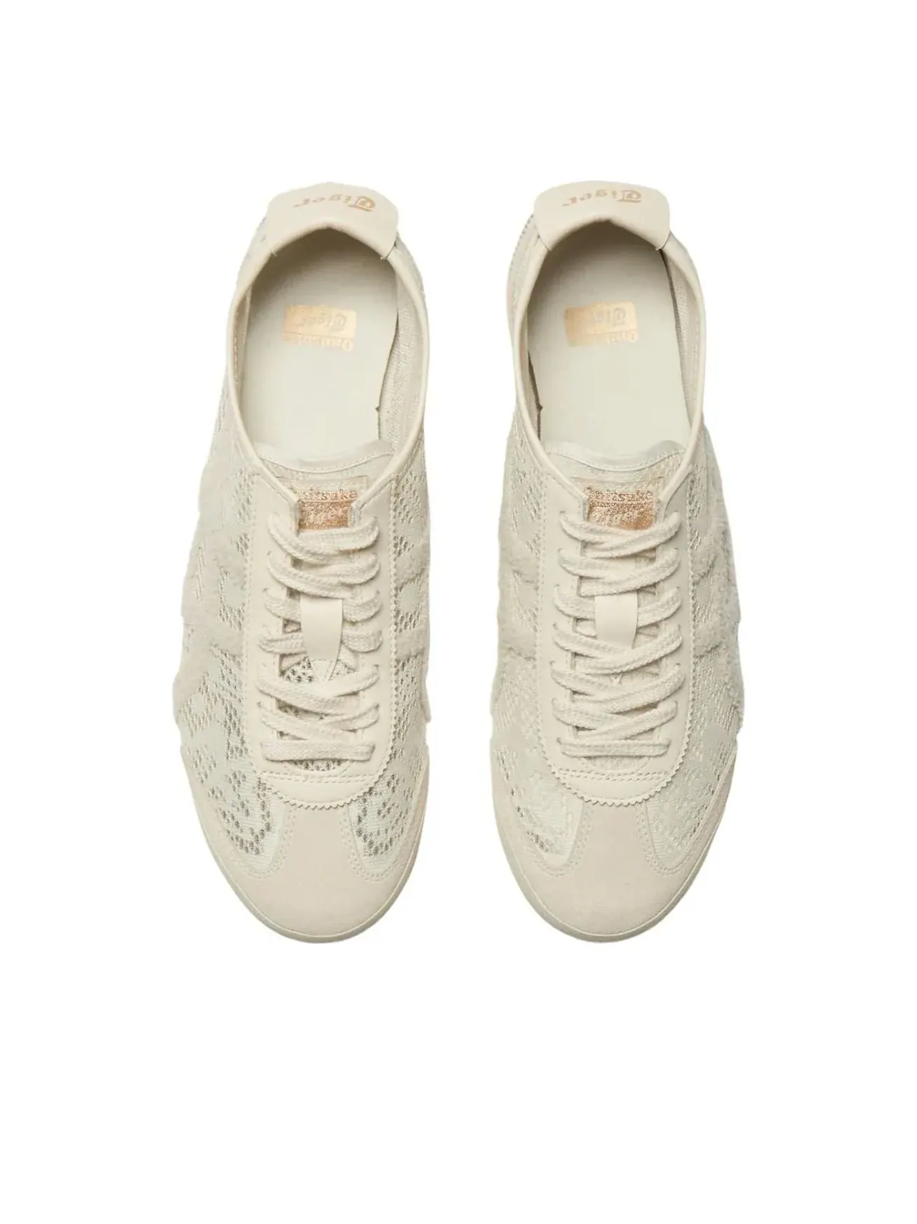 Кроссовки Onitsuka Tiger Mexico 66 Lace 'Birch Off White' — изображение 4 из 5, белый