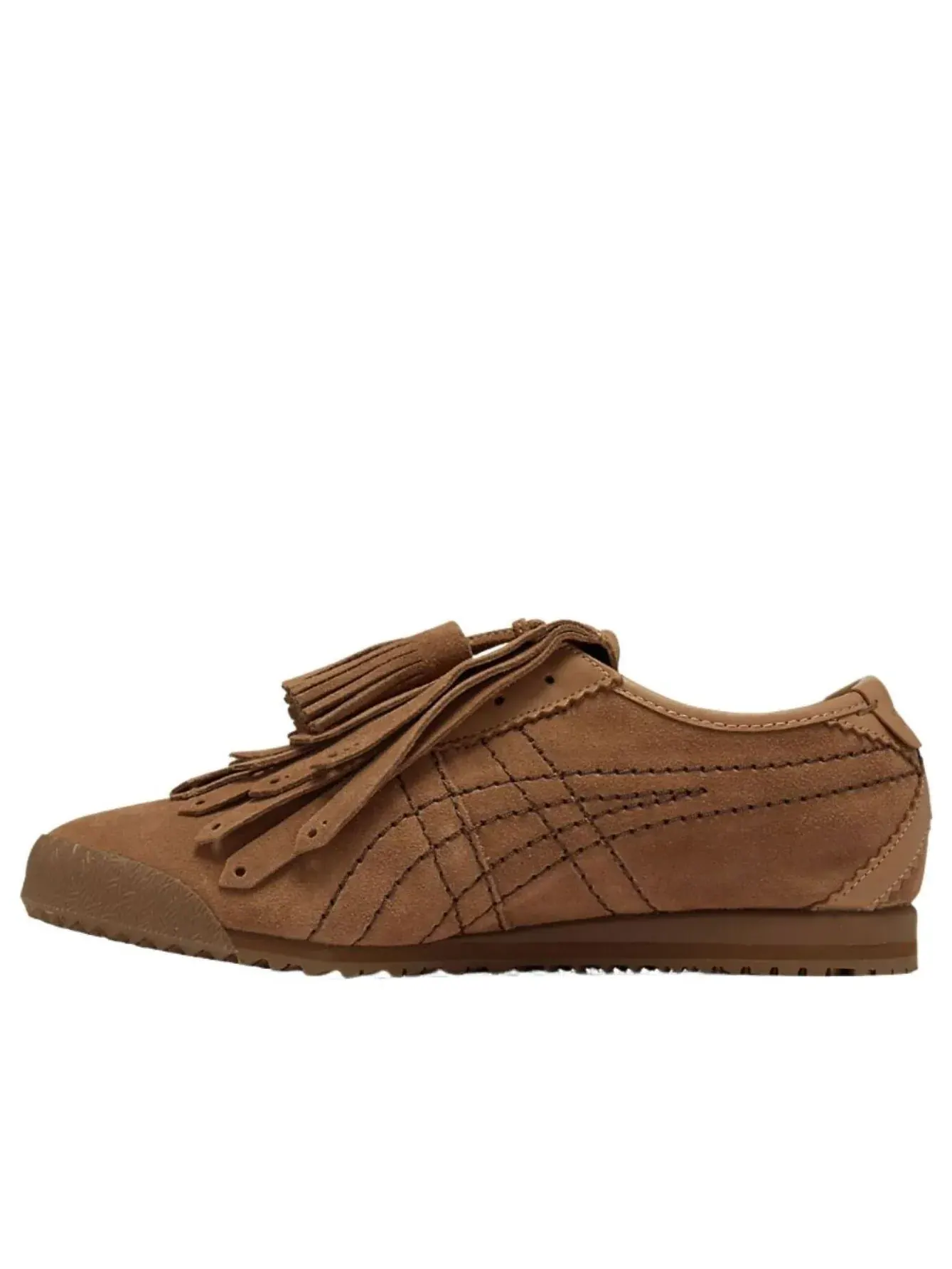 Кроссовки Onitsuka Tiger Fringe 'Mocha Brown Dark Crown' — изображение 1 из 6, коричневый