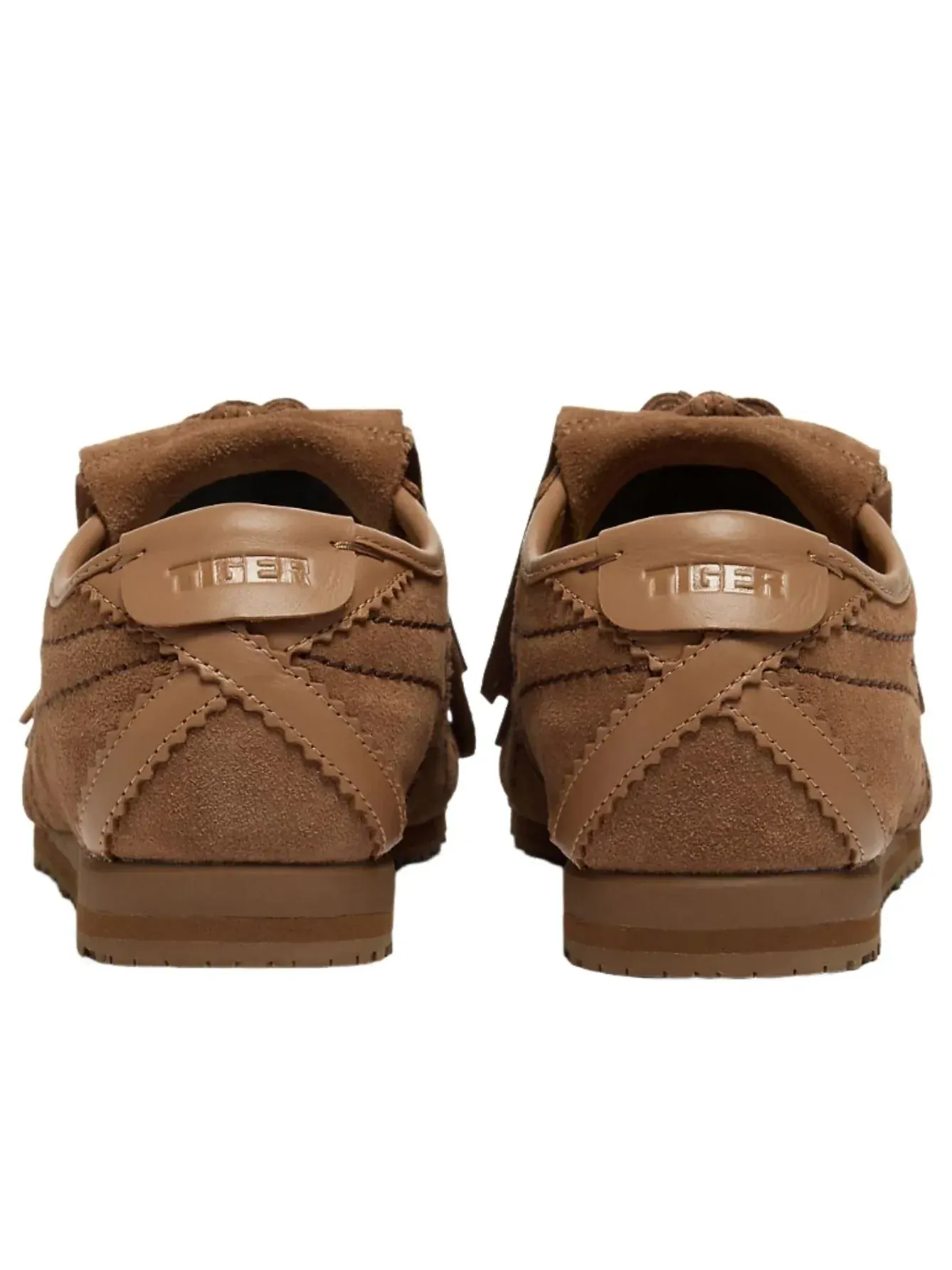 Кроссовки Onitsuka Tiger Fringe 'Mocha Brown Dark Crown' — изображение 4 из 6, коричневый
