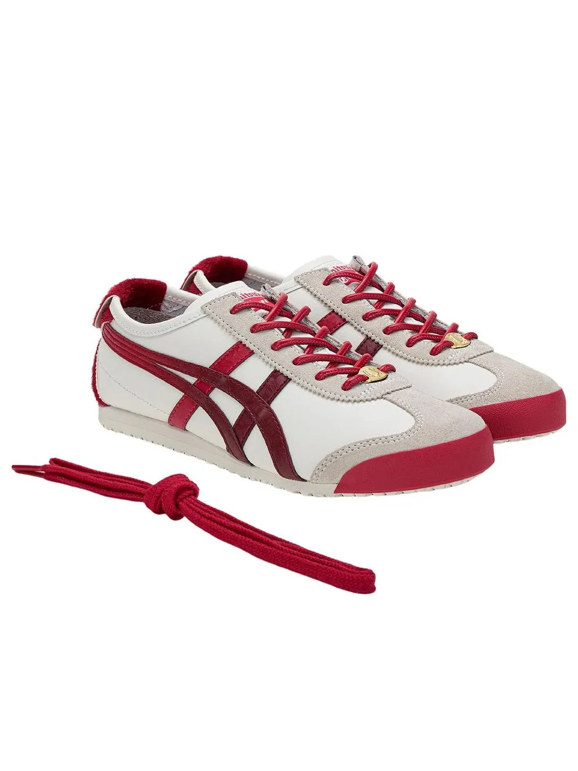 Onitsuka Tiger Mexico 66 «Год Лошади» 2026 — изображение 3 из 6, бежевый/красный