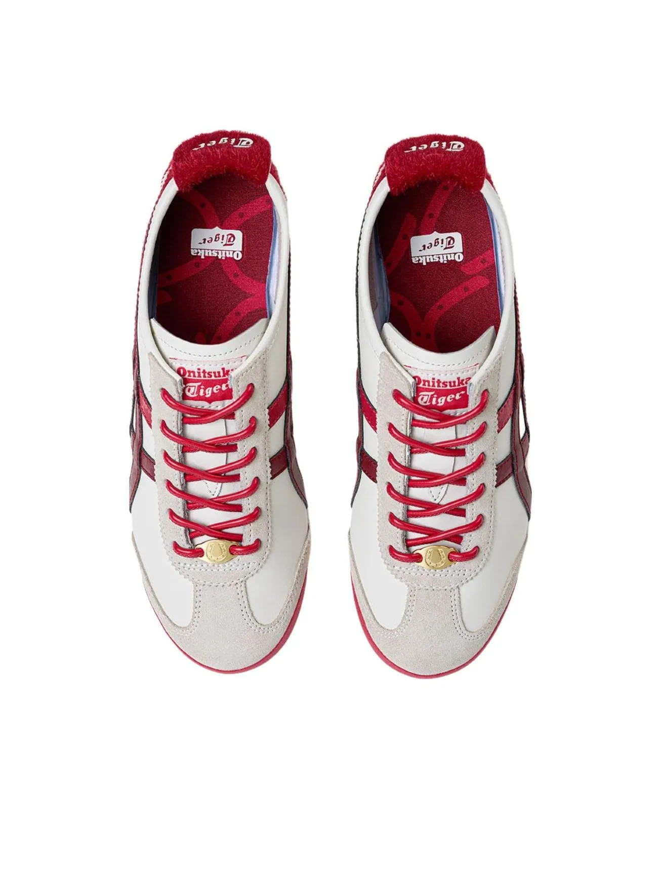 Onitsuka Tiger Mexico 66 «Год Лошади» 2026 — изображение 5 из 6, бежевый/красный