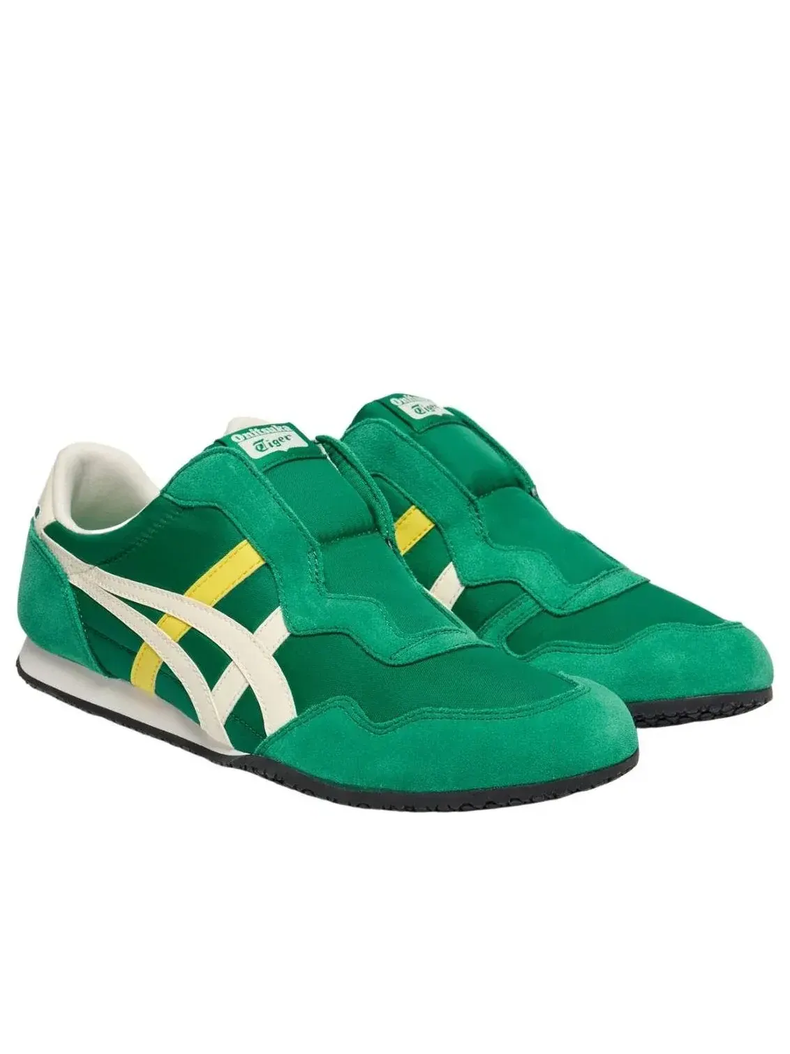 Слипоны Onitsuka Tiger Serrano 'Kale Cream' 1183C615-300 — изображение 2 из 6, зеленый