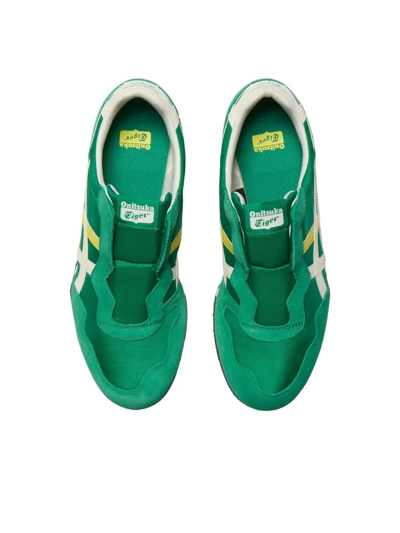 Слипоны Onitsuka Tiger Serrano 'Kale Cream' 1183C615-300 — изображение 6 из 6, зеленый