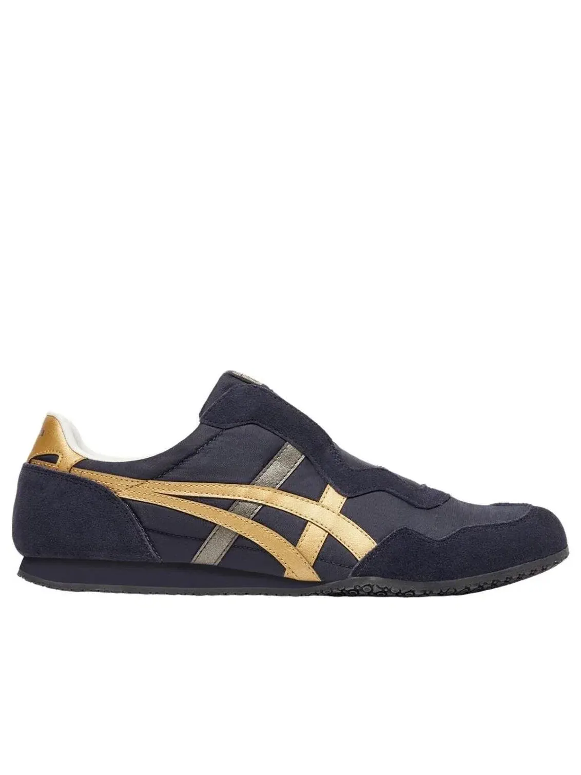 Мужские кроссовки без шнуровки с моделью Serrano Onitsuka Tiger — изображение 2 из 6, темно-синий