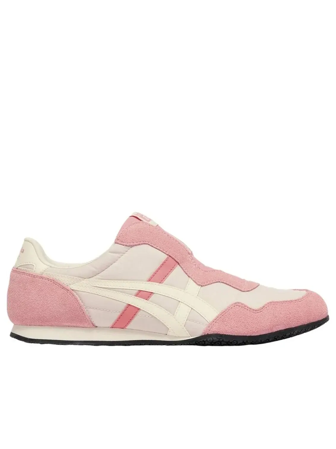 Мужские кроссовки без шнуровки с моделью Serrano Onitsuka Tiger — изображение 2 из 6, розовый