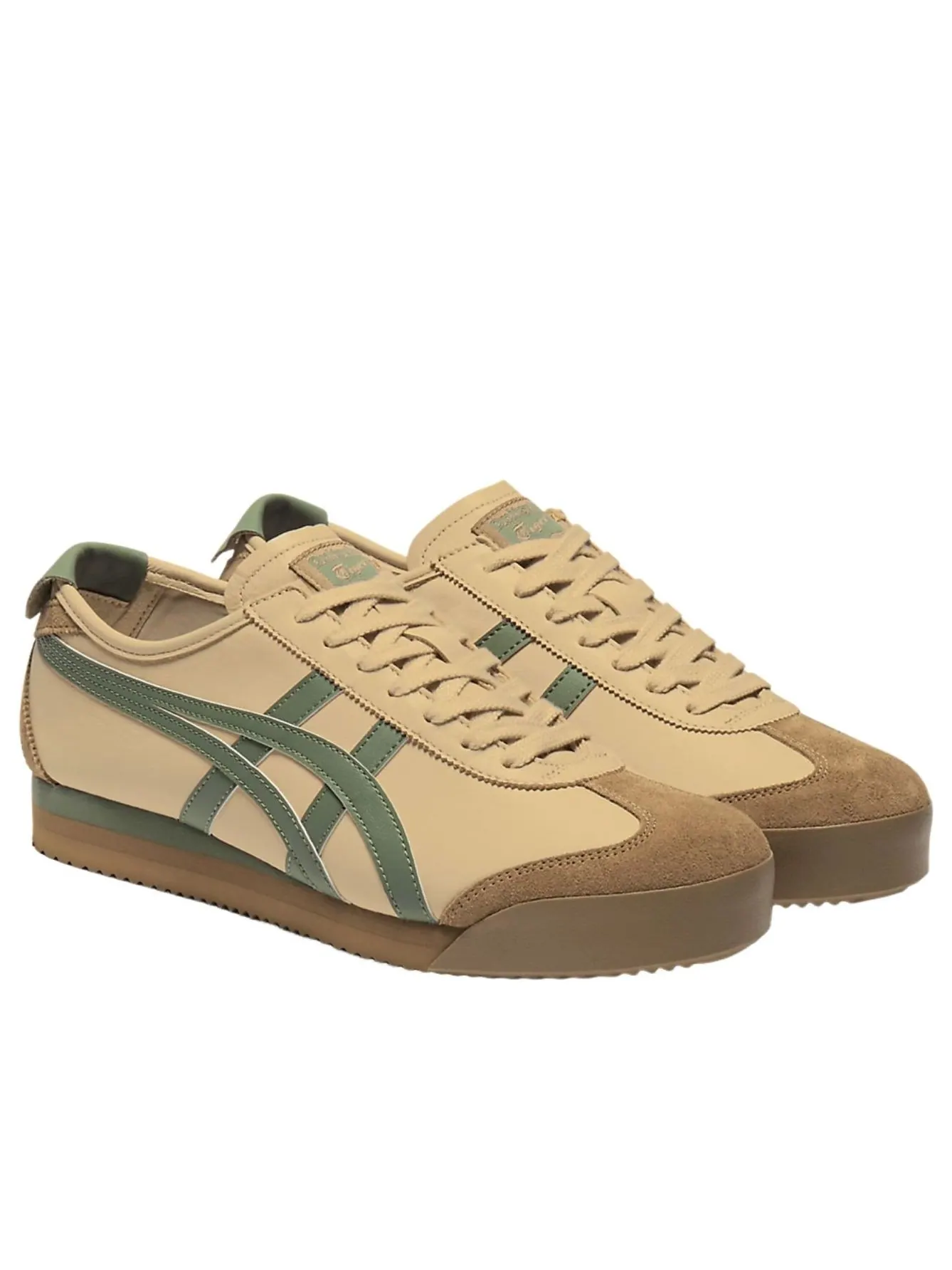 Onitsuka Tiger Mexico 66 PF 'Бежевый бронзово-зеленый' — изображение 2 из 5, бежевый/зеленый