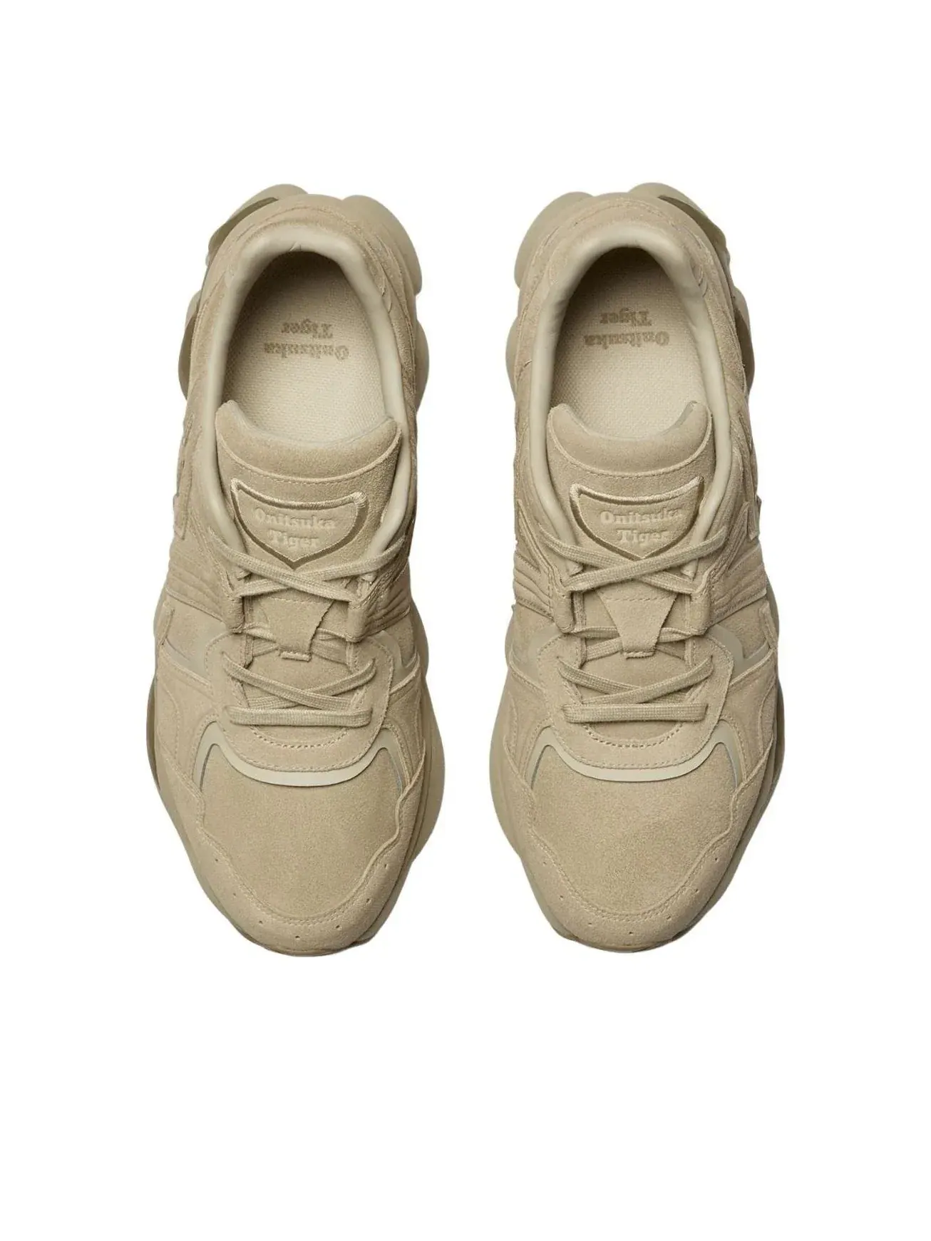 Кроссовки Onitsuka Tiger Tigrun 'Wood Crepe' — изображение 3 из 4, бежевый