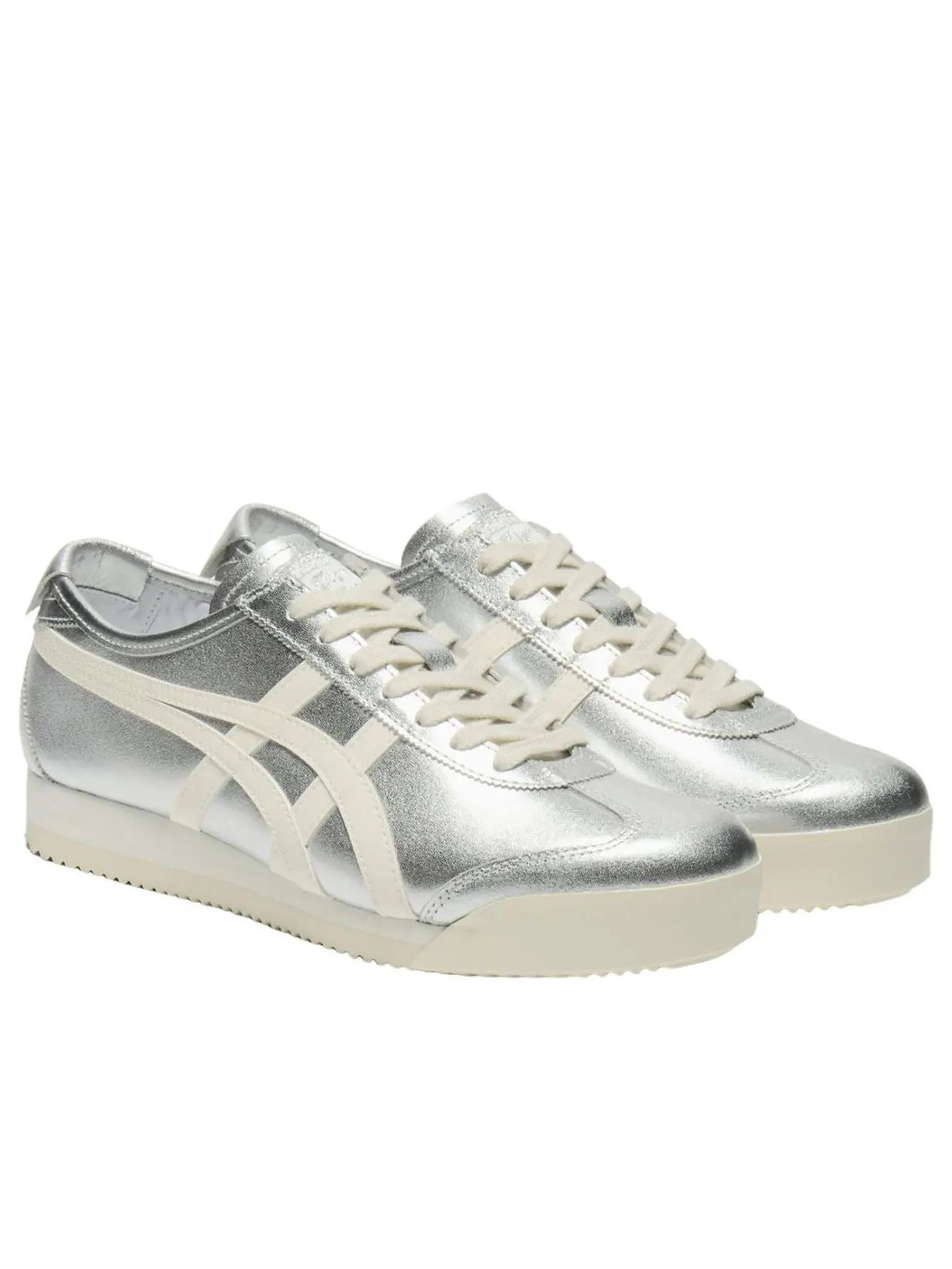 Onitsuka Tiger Mexico 66 PF 'Pure Silver Cream' — изображение 2 из 6, серебристый кремовый
