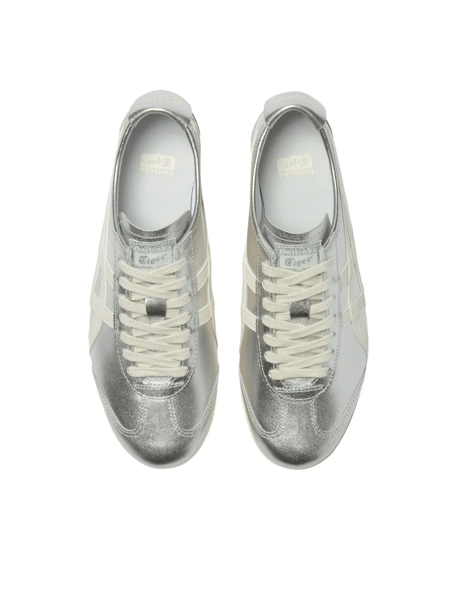 Onitsuka Tiger Mexico 66 PF 'Pure Silver Cream' — изображение 3 из 6, серебристый кремовый