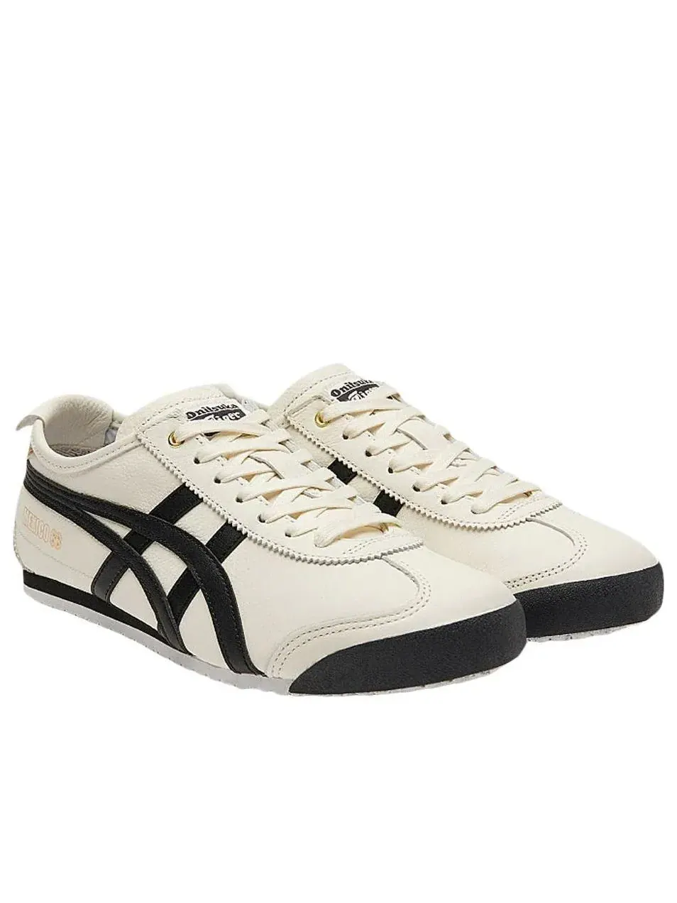 Кроссовки Onitsuka Tiger Mexico 66 'Cream Black' — изображение 2 из 5, белый