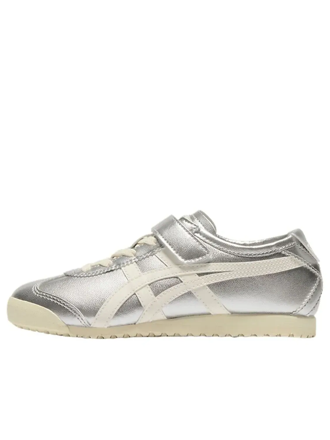 Кроссовки Onitsuka Tiger Mexico 66 'Silver Off White' 1184A049-020 — изображение 1 из 5, серебряный