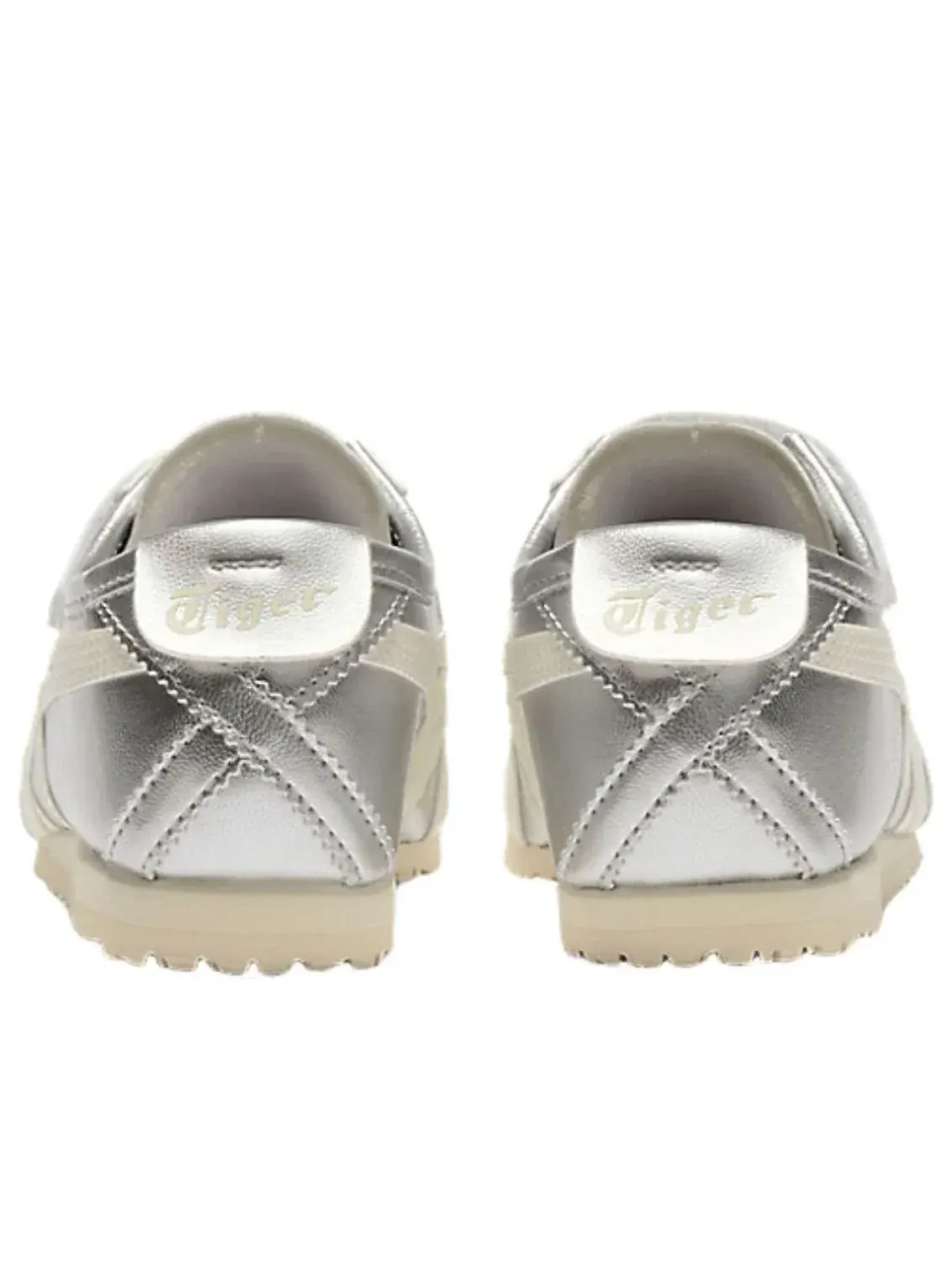 Кроссовки Onitsuka Tiger Mexico 66 'Silver Off White' 1184A049-020 — изображение 3 из 5, серебряный