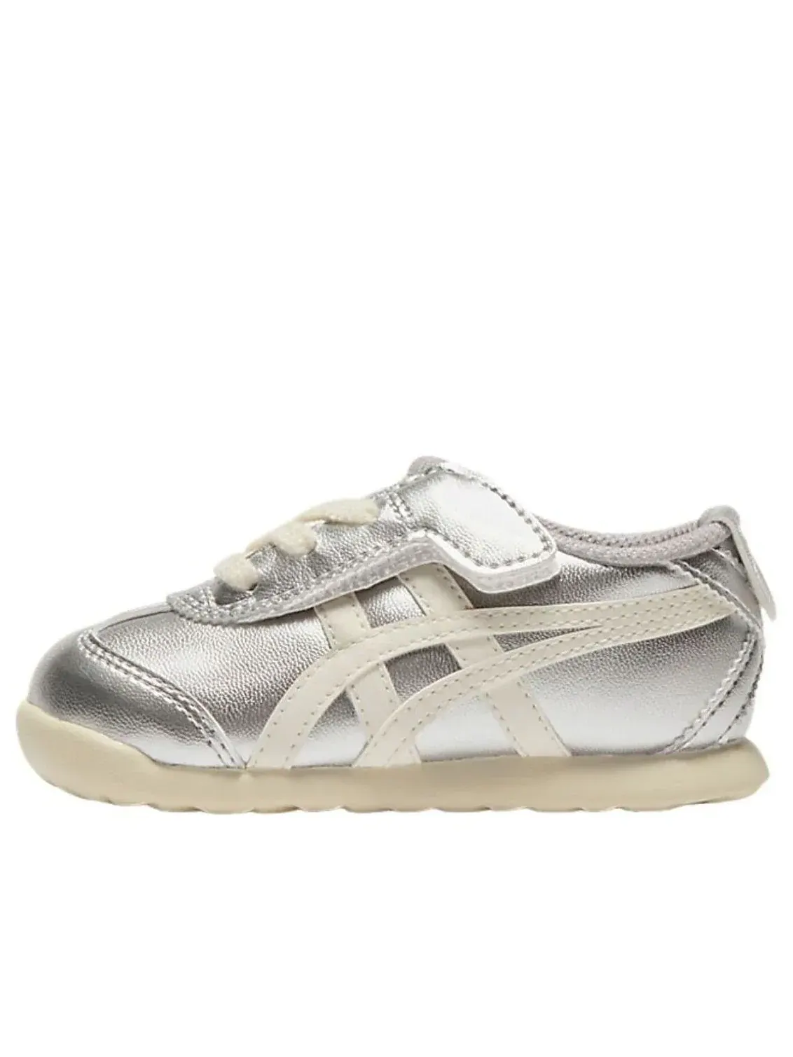 Кроссовки Onitsuka Tiger Mexico 66 'Silver Off White' 1184A074-020 — изображение 1 из 5, серебряный