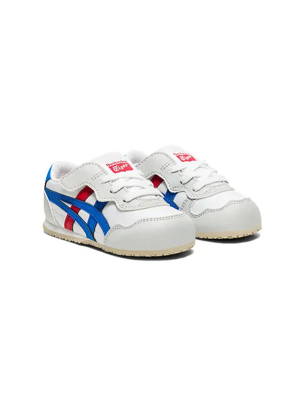 Кроссовки серрано Onitsuka Tiger — изображение 2 из 4, белый/синий/красный