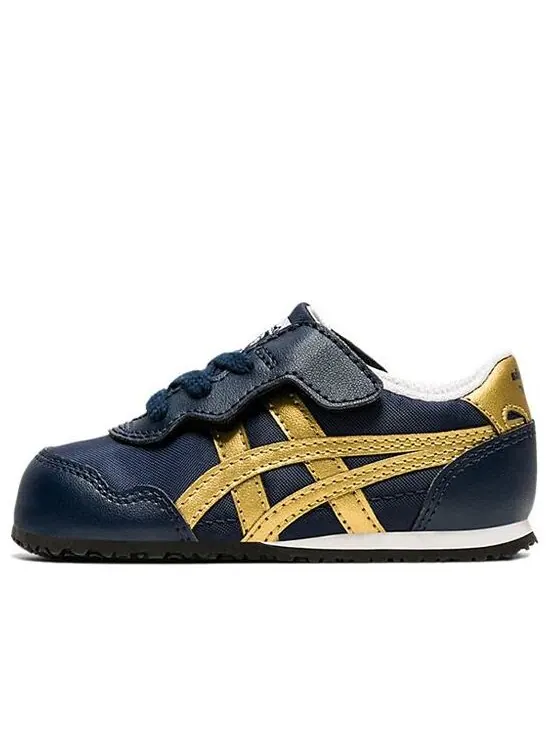 Кроссовки серрано низкие беговые кроссовки Onitsuka Tiger — изображение 1 из 4, темный синий/желтый