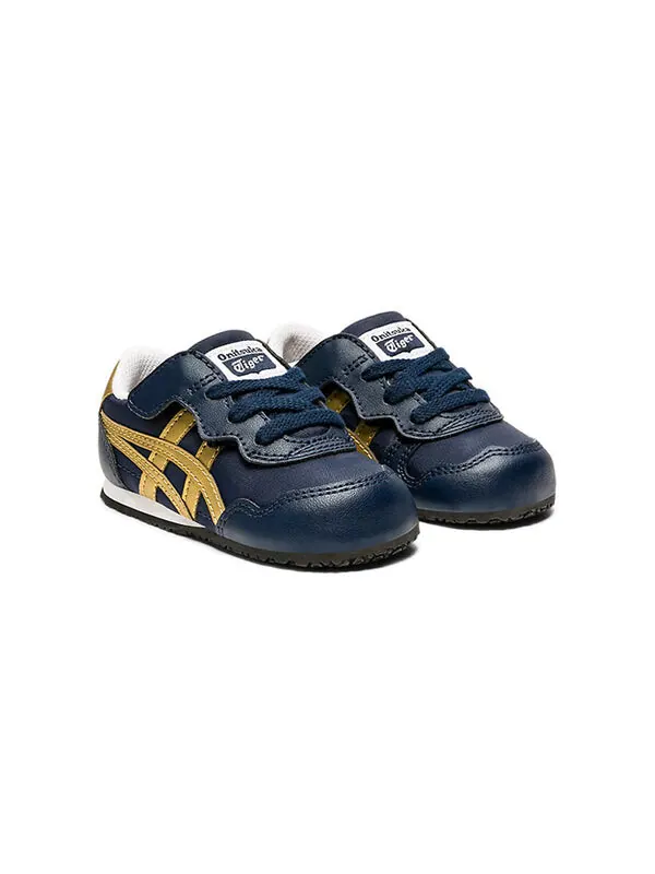 Кроссовки серрано низкие беговые кроссовки Onitsuka Tiger — изображение 2 из 4, темный синий/желтый