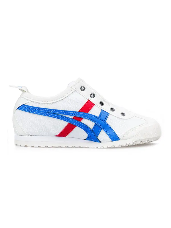 Кроссовки mexico 66 slip on Onitsuka Tiger — изображение 2 из 4, белый/синий