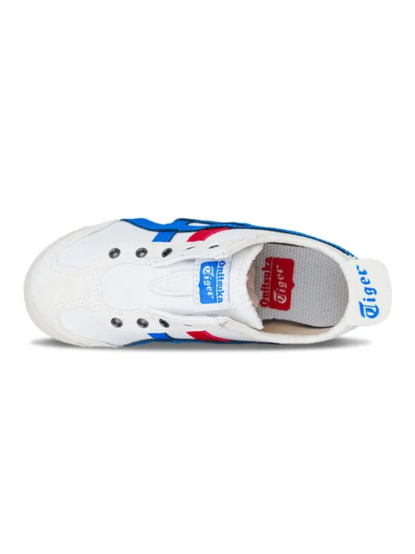 Кроссовки mexico 66 slip on Onitsuka Tiger — изображение 4 из 4, белый/синий