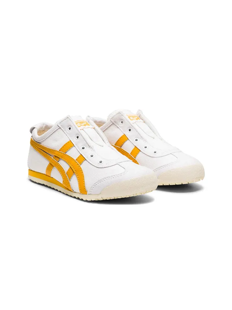 Кроссовки Onitsuka Tiger Mexico 66 'White Yellow' — изображение 3 из 4, желтый