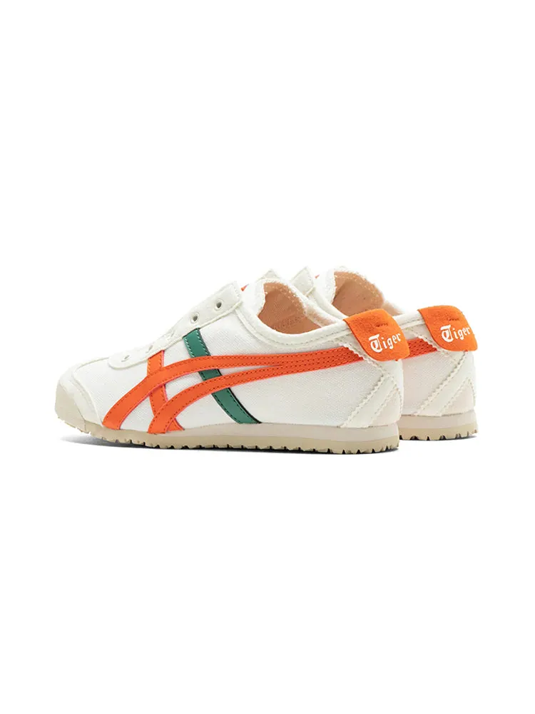 Кроссовки Onitsuka Tiger Mexico 66 Slip-On 'White Orange' — изображение 4 из 6, белый