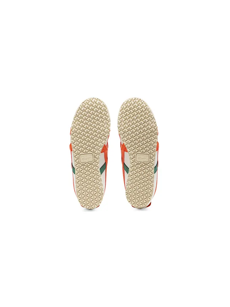 Кроссовки Onitsuka Tiger Mexico 66 Slip-On 'White Orange' — изображение 6 из 6, белый