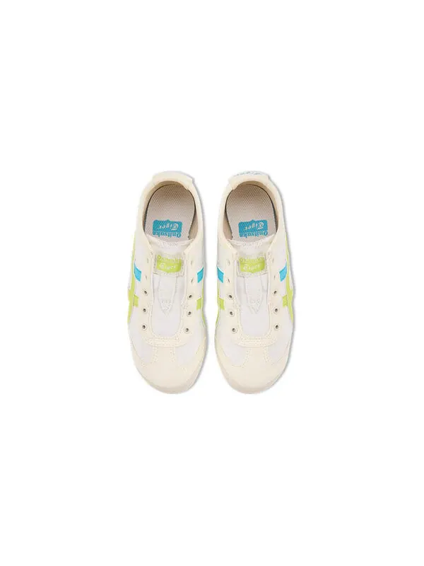 Кроссовки mexico 66 slip on кроссовки Onitsuka Tiger — изображение 3 из 4, белый/зеленый/синий