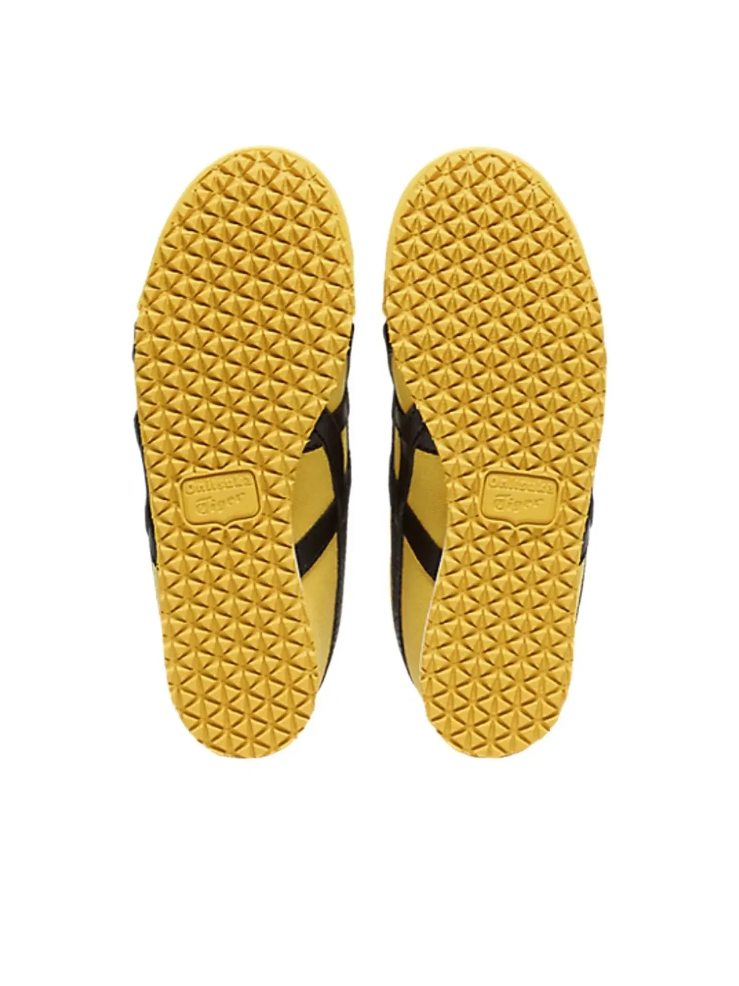 Детские кеды без шнуровки Mexico 66 Slip-On Onitsuka Tiger — изображение 4 из 6, желтый