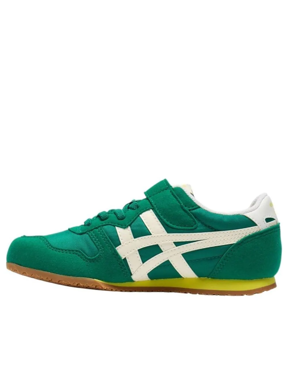 (PS) Onitsuka Tiger Serrano 'Forest Green Cream' — изображение 1 из 7, зеленый/кремовый